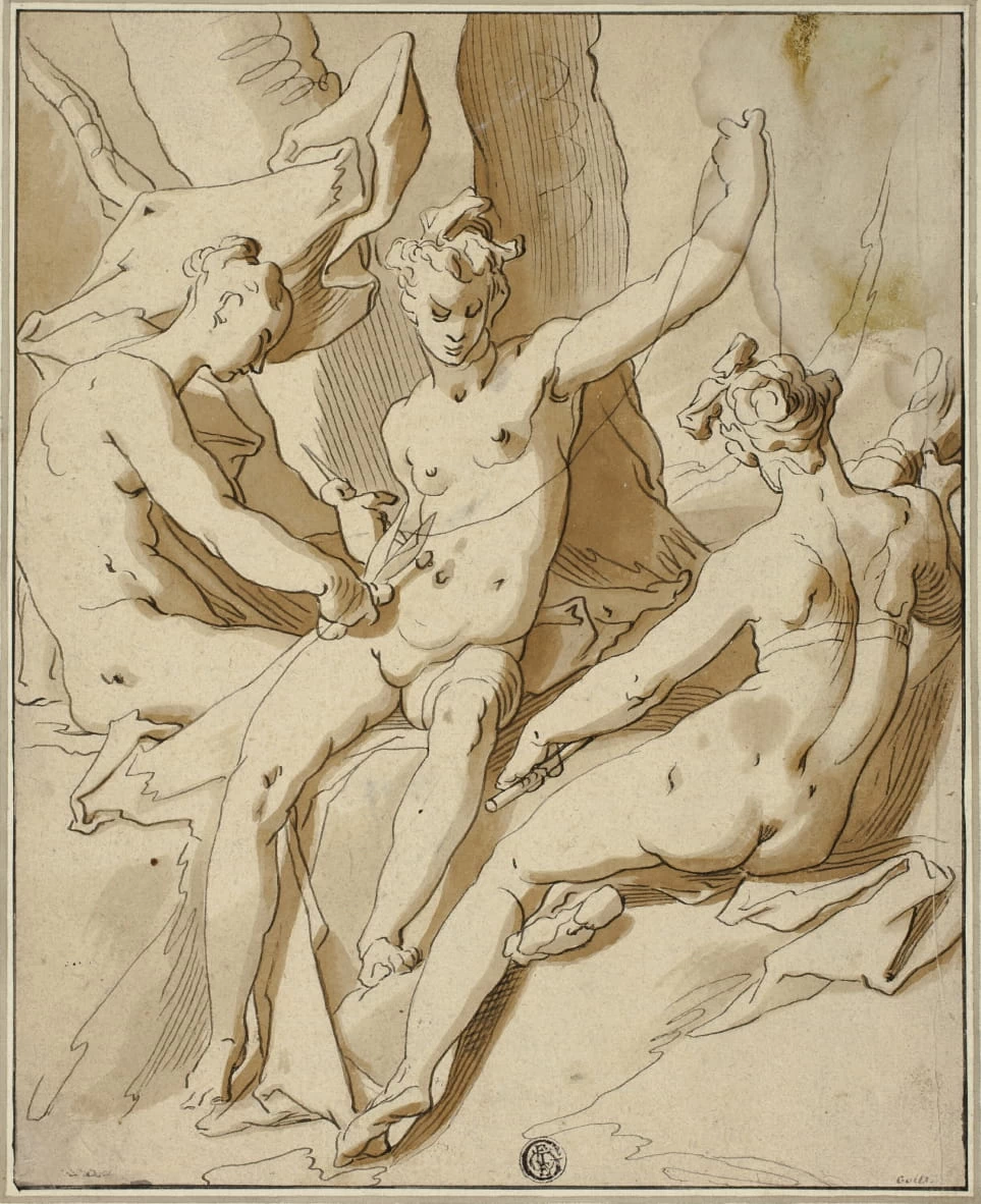 I tre destini - Art Institute of Chicago, The Leonora Hall Gurley Memorial Collection